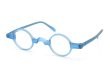 FRANCE Vintage m.rochaix SMALL-ROUND LIGHT-BLUE 381 TOKYO 36