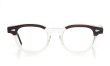 TART Optical 通販 ARNEL REDWOOD CB-CLEAR 44-20