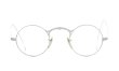 USA vintage UPPER BRIDGE ROUND WHITE GOLD