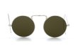 American Optical 推定1910s UPPER BRIDGE ROUND ORIGINAL-FLAT-DARK-GREEN-GLASS-LENS