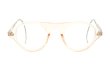 American Optical vintage SAFTY-GOGGLE P3 CRYSTAL-PINK-BEIGE 44-24