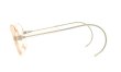 American Optical vintage SAFTY-GOGGLE P3 CRYSTAL-PINK-BEIGE 44-24