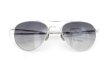 American Optical vintage 1950s Mid-Century-Modern-Pilot White-Gold 1/10 12KGF Grey-Gradation-Lens 12kPads