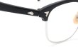 The Spectacle/ American Optical vintage 1950s~1960s マルコムXモデル type:2 ウイング鋲 Black/WG 1/10 12KGF 46-22