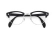 American Optical Vintage 1960s Brow Combination AO鋲 Black/Silver 48-24