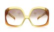 Vintage Christian Dior 1970s 2005 Optyl Matte-Yellow-Amber