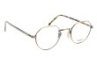 OLIVER PEOPLES 1990's OP-43 T-AG with clip GreenLens