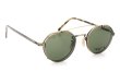 OLIVER PEOPLES 1990's OP-43 T-AG with clip GreenLens