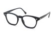 American Optical vintag Safety Glasses 1960s-1970s AO鋲 Square Black 48-20 FLEXI-FIT