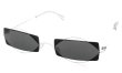 MYKITA / DAMIR DOMA Limited Edition Set CHARLOTTE Antique-White/Black Lens. Dark-Grey-Solid