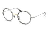 画像: OG×OLIVERGOLDSMITH オージーバイオリバーゴールドスミス 丸メガネ Clef-2 Col.005