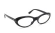 ABC Optical vintage メガネ 1960s〜1970s Frame-France FR8004 Zyl Blk 48-20 #18482