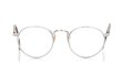 Bausch&Lomb safety-glasses 1950s-1960s Full-Frame Ful-VuePanto Silver Original-Glass-Lens 42-21