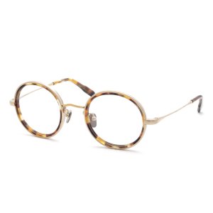 画像: OG×OLIVERGOLDSMITH オージーバイオリバーゴールドスミス 丸メガネ Clef-2 Col.006