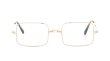 Oliver Goldsmith メガネ Oliver oblong Gold