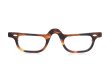 JULIUS TART OPTICAL リーディンググラス HALF EYE DEMI-AMBER