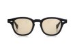 JULIUS TART OPTICAL サングラス通販 AR-46-22 BLACK/ミドルブラウンレンズ