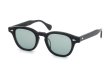 JULIUS TART OPTICAL サングラス通販 AR-46-22 BLACK/ミドルグリーンレンズ