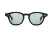 JULIUS TART OPTICAL サングラス通販 AR-46-22 BLACK/ミドルグリーンレンズ