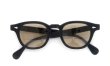 JULIUS TART OPTICAL サングラス通販 AR-46-22 BLACK/ミドルブラウンレンズ