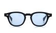 JULIUS TART OPTICAL サングラス通販 AR-46-22 BLACK/ライトブルーレンズ