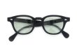 JULIUS TART OPTICAL サングラス通販 AR-46-22 BLACK/ライトグリーンレンズ