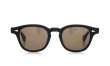 JULIUS TART OPTICAL サングラス通販 AR-46-22 BLACK/ダークブラウンレンズ