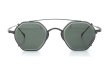 KameManNen クリップオンサングラスセット KMN-152 44size MBK/ Green-lens