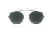 KameManNen KMN-152 44size専用クリップオンサングラス MBK/ Green-lens