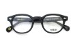 MOSCOT メガネ通販 LEMTOSH  Black 46size