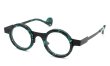 JEAN PHILIPPE JOLY メガネ通販 CHANTEUR col.462 Marble Green / Black RX