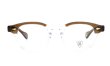 JULIUS TART OPTICAL メガネ通販 AR Gold Series 通販 AR-46-22 PL-002EA BROWN BROW