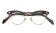 American Optical vintage メガネ通販 1950s〜1960s INFLUENTIAL A602 BST-YG 1/10 12KGF 46-22 #226842