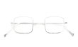 PonMegane Silver925 メガネ通販 Square-01 Silver