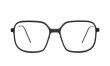 Annu メガネ通販 Square 17 M BLK-Float/Black