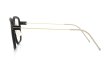Annu メガネ通販 Square 15 L BLK-Float/Gold
