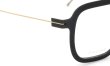 Annu メガネ通販 Square 15 L BLK-Float/Gold