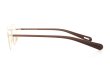 YUICHI TOYAMA. メガネ通販 Nagy U-176 COL2 White Gold / Dark Brown