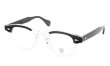 JULIUS TART OPTICAL メガネ通販 AR-46-24 BLACK WOOD CLEAR