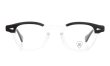 JULIUS TART OPTICAL メガネ通販 AR-46-24 BLACK WOOD CLEAR