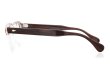 JULIUS TART OPTICAL メガネ通販 AR-44-24 RED WOOD CLEAR