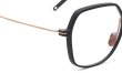 KLENZE&BAUM 3Dプリントメガネ通販 [ASKET] YAMADA-NP col.001 COAL/ROSEGOLD