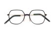 KLENZE&BAUM 3Dプリントメガネ通販 [ASKET] YAMADA-NP col.001 COAL/ROSEGOLD