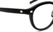 10eyevan セルロイドメガネ通販 no.1 III FR (47) c.1035BKGG DeadStockBlack/18金 +本鼈甲パット