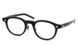 10eyevan セルロイドメガネ通販 no.1 III FR (47) c.1035BKGG DeadStockBlack/18金 +本鼈甲パット