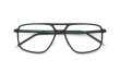 KLENZE&BAUM 3Dプリントメガネ通販  [SLEEK ECOLUCENT] FRASER-NP col.001 COAL/SILVER