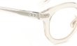 YUICHI TOYAMA. メガネ通販 YYZ U-181 COL.02 Clear sand grey / Gold+Silver