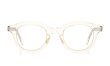 YUICHI TOYAMA. メガネ通販 YYZ U-181 COL.02 Clear sand grey / Gold+Silver