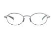 YUICHI TOYAMA. for ポンメガネ 限定生産メガネ通販 Nagy U-176 COL.8 Dark navy / Dark brown