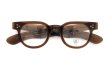 JULIUS TART OPTICAL メガネ通販 FDR-46-24 BROWN CRYSTAL II